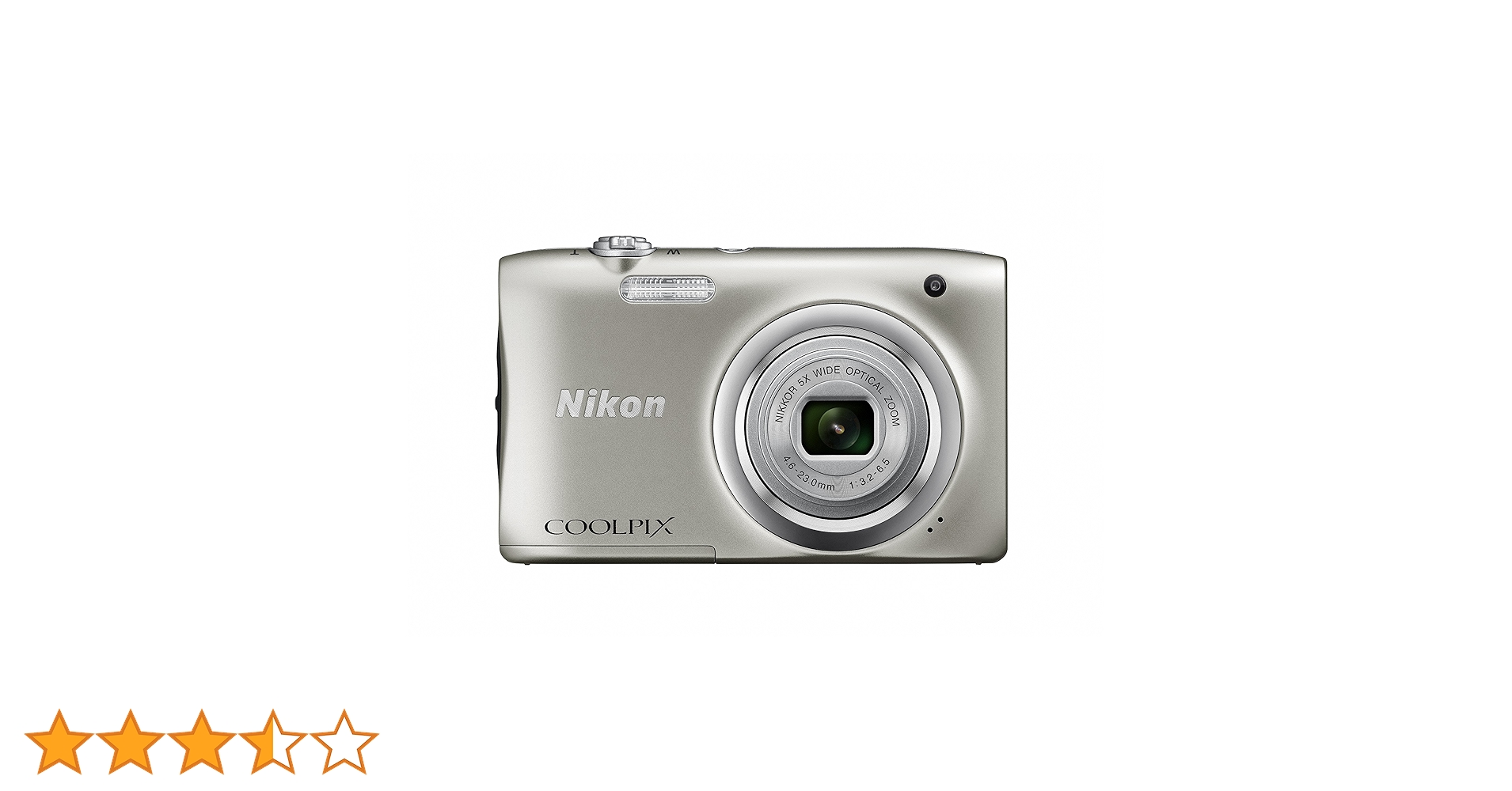 Nikon digital camera COOLPIX A100 5x optical 20,050,000